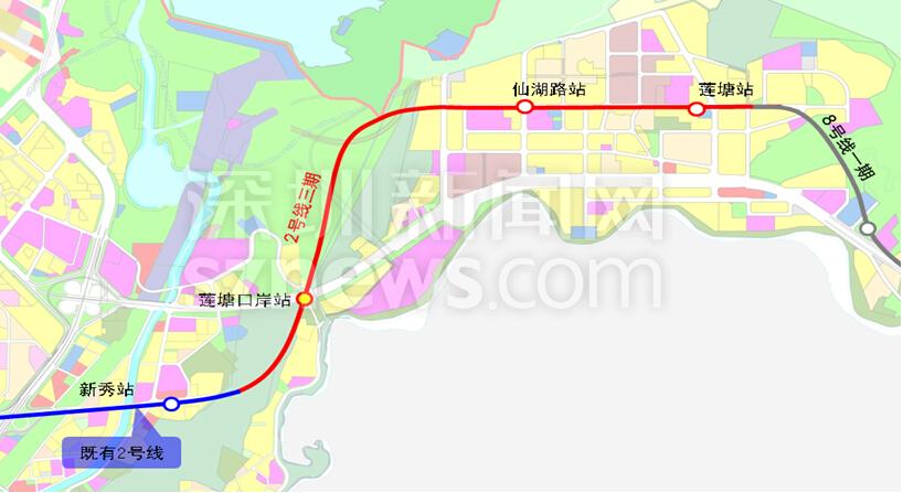深圳地鐵2號(hào)線東延段（站點(diǎn)、線路圖、開通時(shí)間、最新消息）